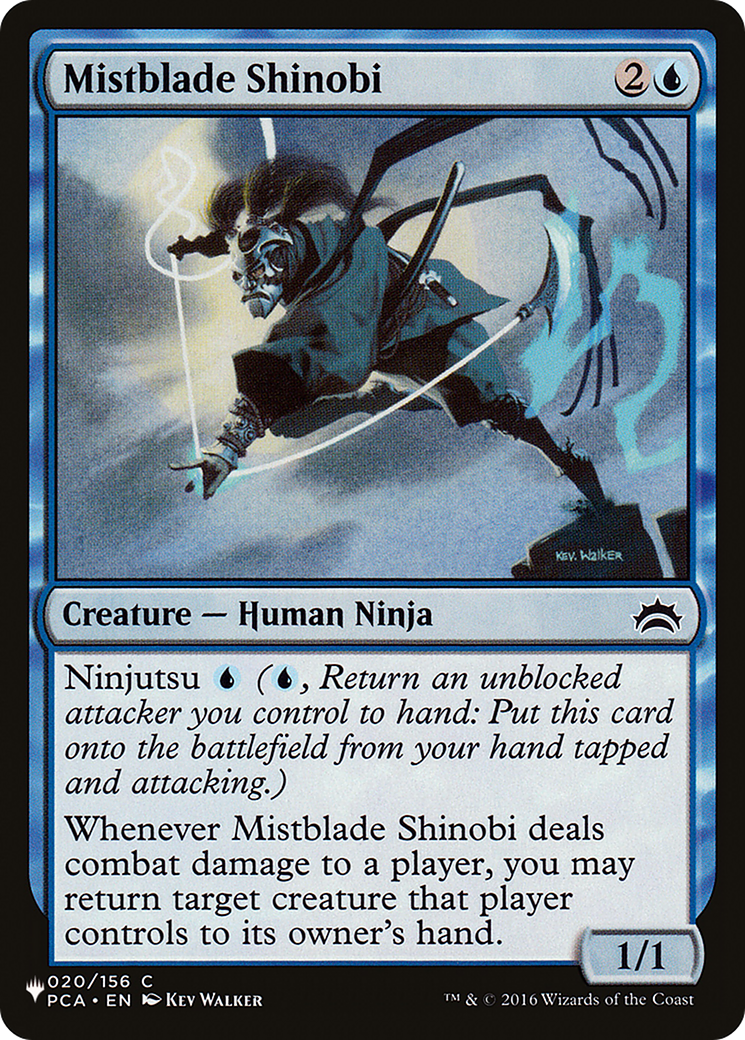 Mistblade Shinobi [The List Reprints] | A1Comics