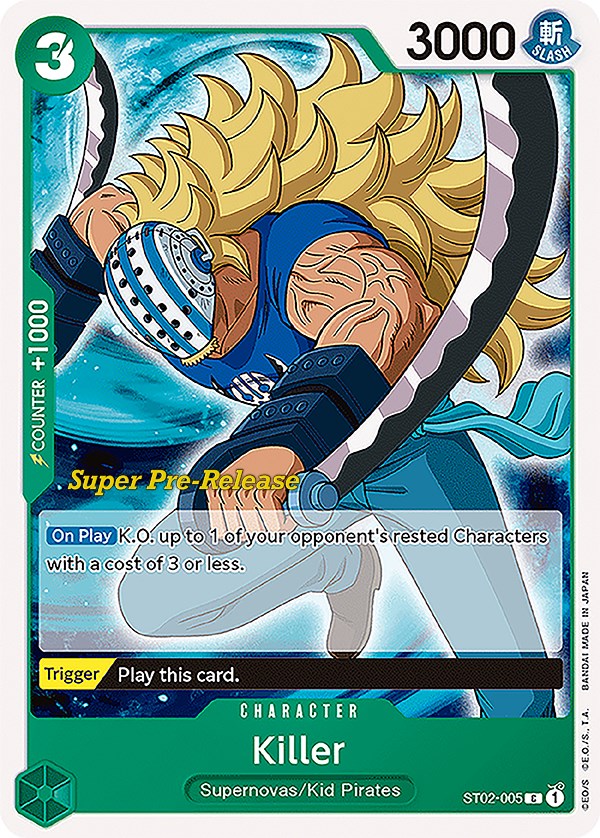 Killer [Super Pre-Release Starter Deck: Worst Generation] | A1Comics