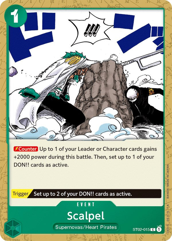 Scalpel [Starter Deck: Worst Generation] | A1Comics