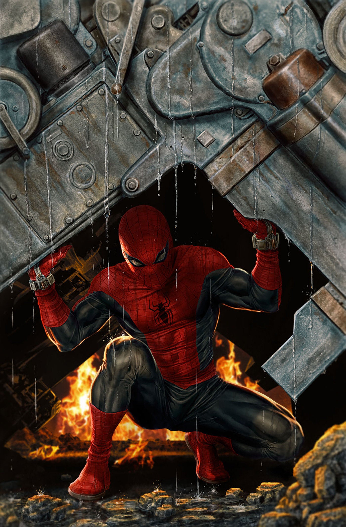 Amazing Spider-Man #14 Lee Bermejo Amazing Visions Full Art Variant