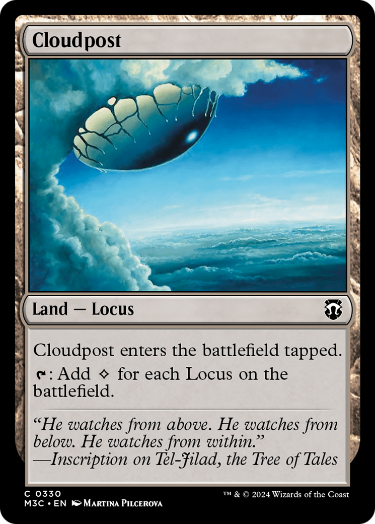 Cloudpost (Ripple Foil) [Modern Horizons 3 Commander] | A1Comics