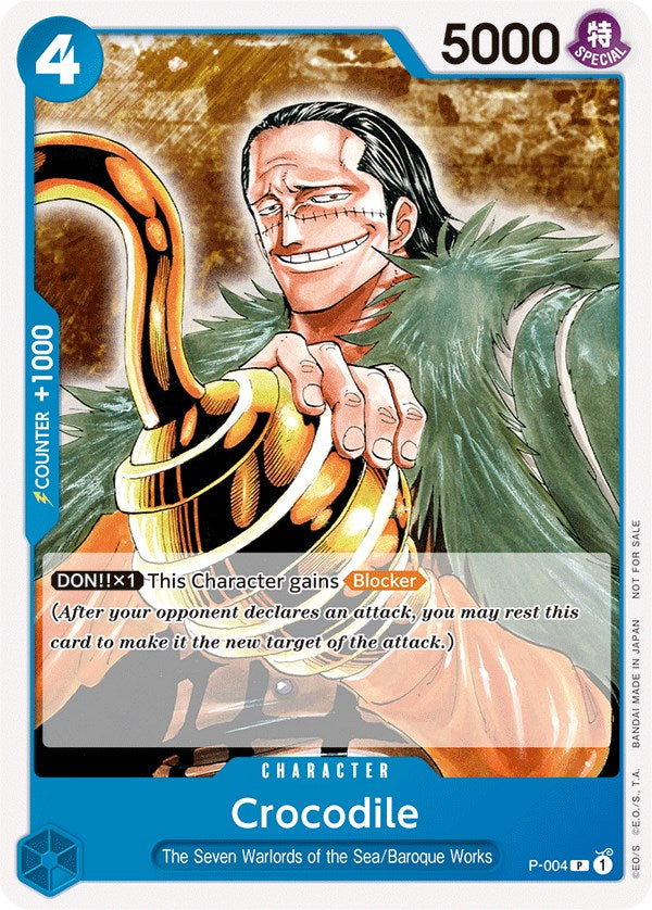 Crocodile (Promotion Pack 2022) [One Piece Promotion Cards] | A1Comics