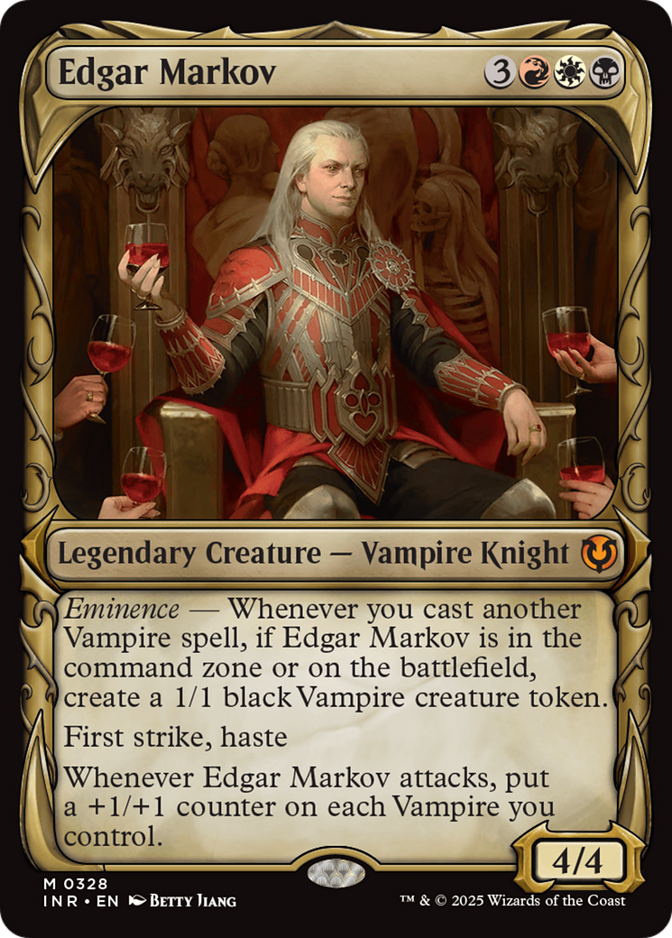 Edgar Markov (Showcase) [Innistrad Remastered] | A1Comics