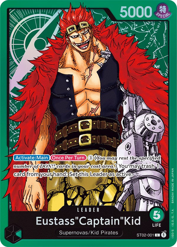 Eustass"Captain"Kid (001) [Starter Deck: Worst Generation] | A1Comics