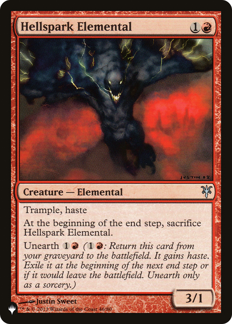 Hellspark Elemental [The List Reprints] | A1Comics