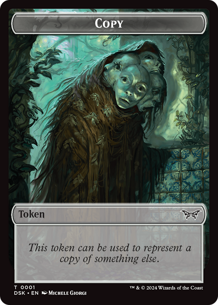 Copy Token [Duskmourn: House of Horror Tokens] | A1Comics