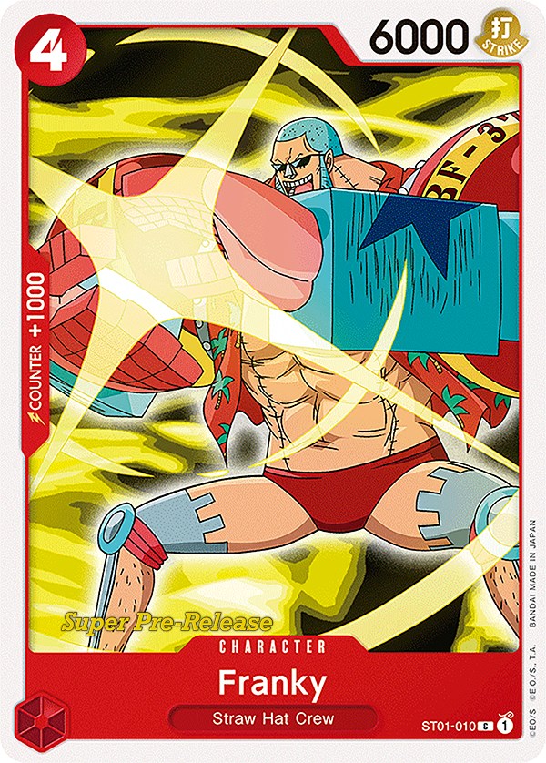 Franky [Super Pre-Release Starter Deck: Straw Hat Crew] | A1Comics