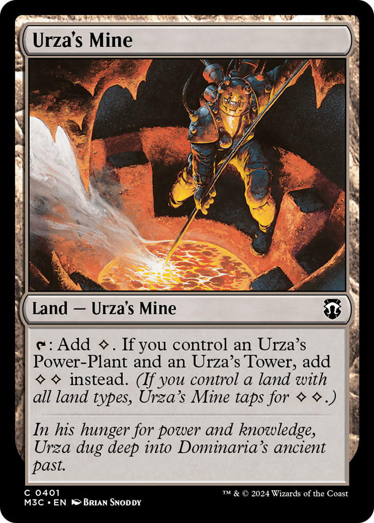 Urza's Mine (Ripple Foil) [Modern Horizons 3 Commander] | A1Comics