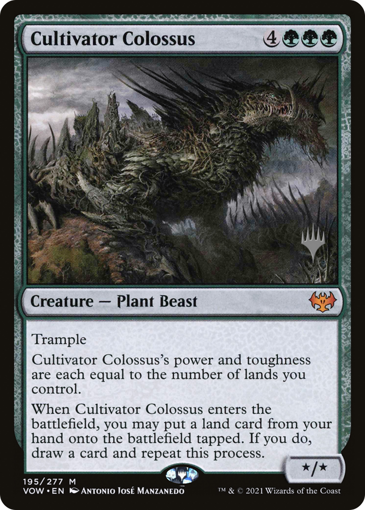 Cultivator Colossus Art Card [Innistrad Remastered Art Series] | A1Comics