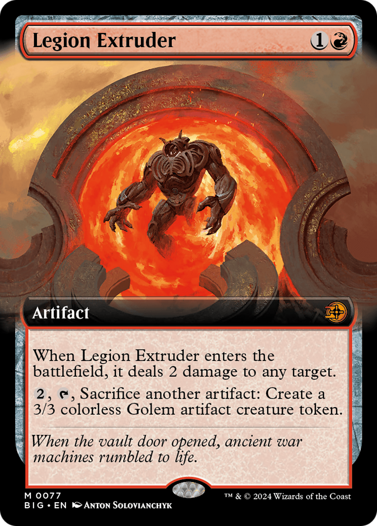 Legion Extruder (Extended Art) [Outlaws of Thunder Junction: The Big Score] | A1Comics