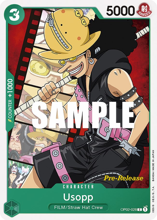 Usopp [Paramount War Pre-Release Cards] | A1Comics