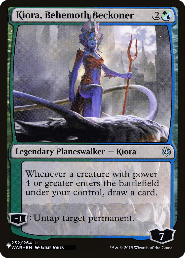 Kiora, Behemoth Beckoner [The List Reprints] | A1Comics