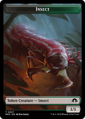 Eldrazi Spawn // Insect (0027) Double-Sided Token [Modern Horizons 3 Tokens] | A1Comics