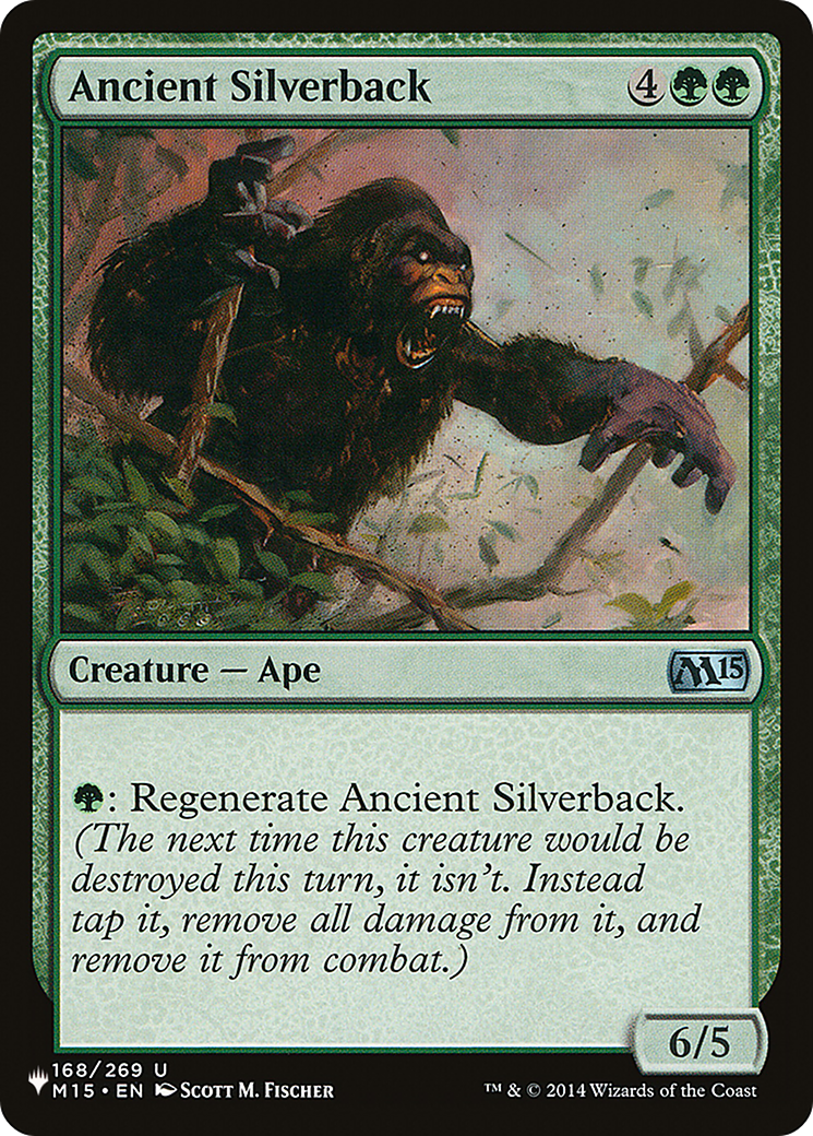 Ancient Silverback [The List Reprints] | A1Comics