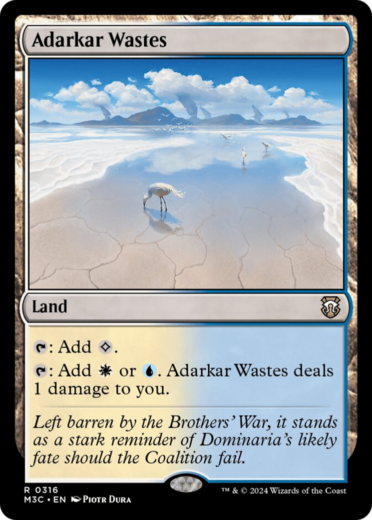 Adarkar Wastes [Modern Horizons 3 Commander] | A1Comics