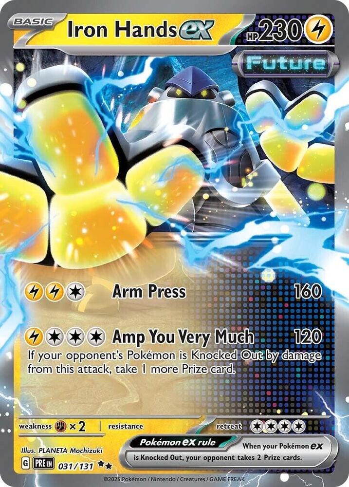 Iron Hands ex (031/131) [Scarlet & Violet: Prismatic Evolutions] | A1Comics