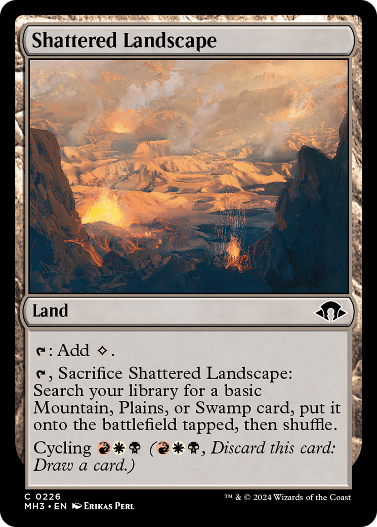 Shattered Landscape [Modern Horizons 3] | A1Comics