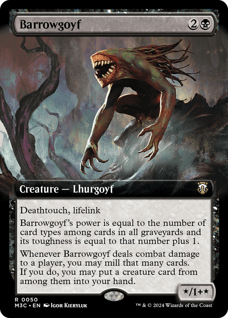 Barrowgoyf (Extended Art) [Modern Horizons 3 Commander] | A1Comics