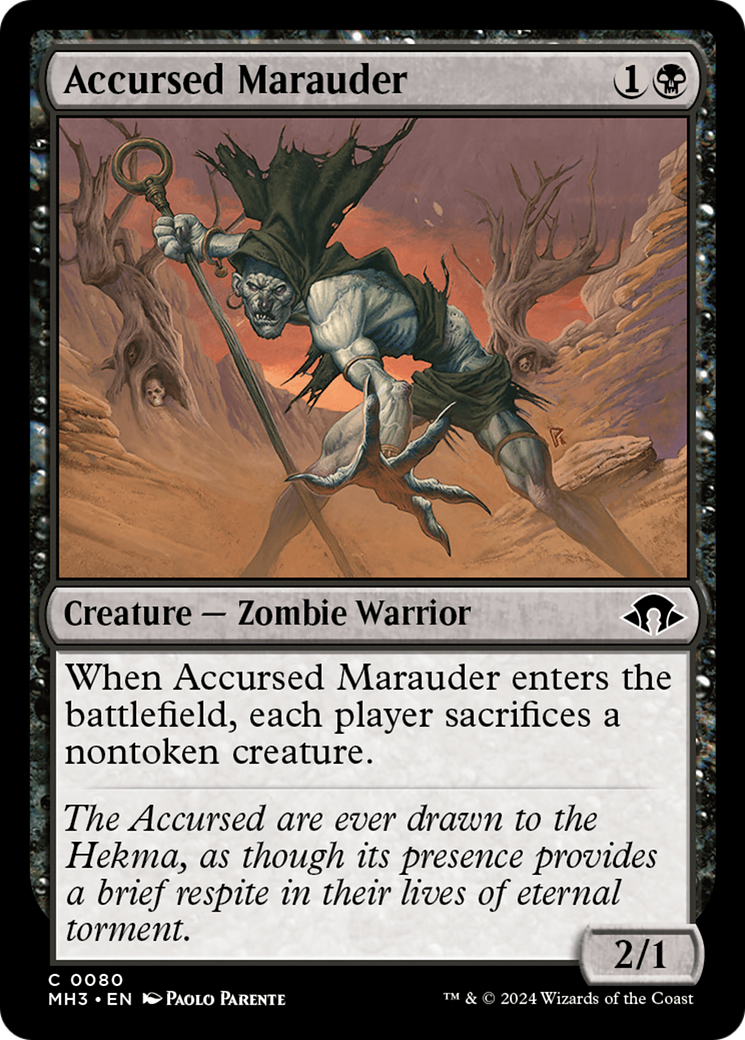 Accursed Marauder [Modern Horizons 3] | A1Comics