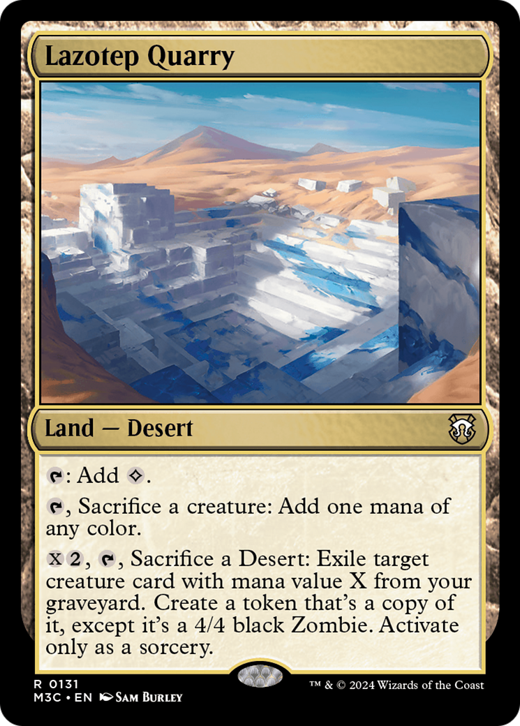 Lazotep Quarry (Extended Art) [Modern Horizons 3 Commander] | A1Comics