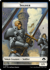 Phyrexian Germ // Soldier Double-Sided Token [Modern Horizons 3 Tokens] | A1Comics