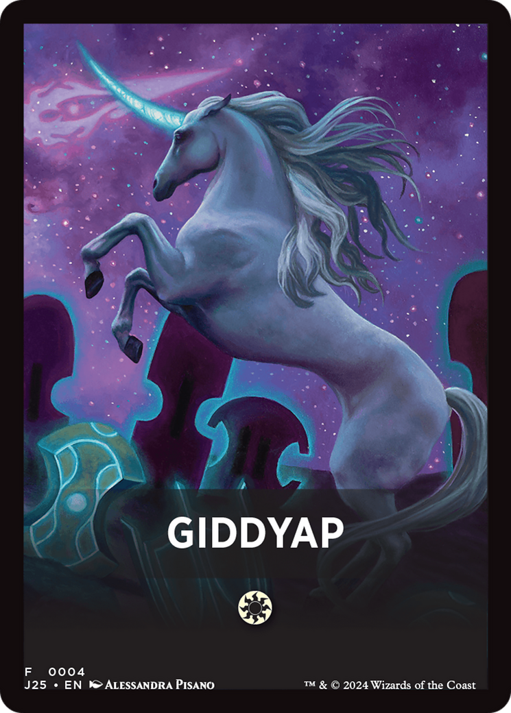 Giddyap Theme Card [Foundations Jumpstart Front Cards] | A1Comics