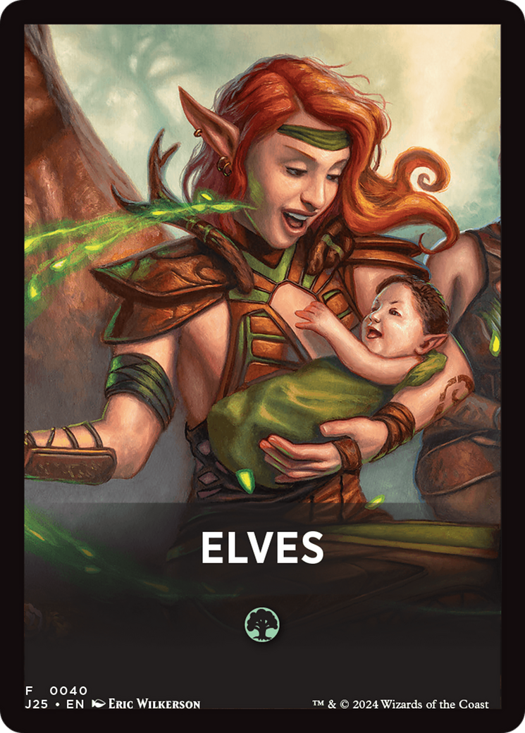 Elves Theme Card [Foundations Jumpstart Front Cards] | A1Comics