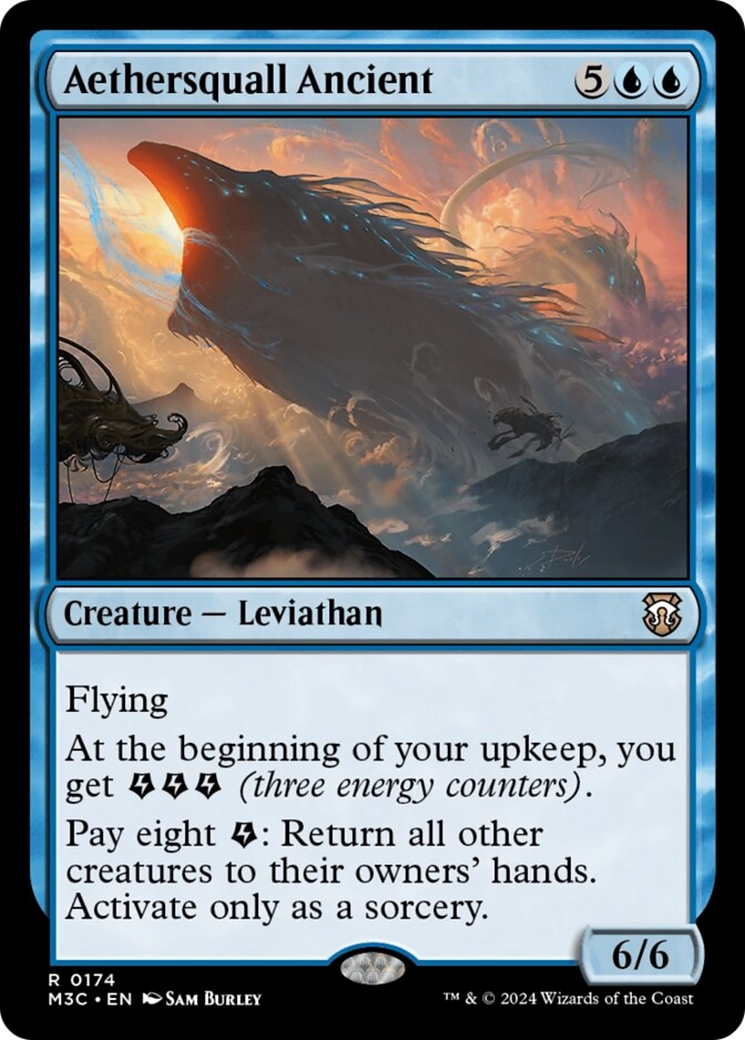 Aethersquall Ancient (Ripple Foil) [Modern Horizons 3 Commander] | A1Comics