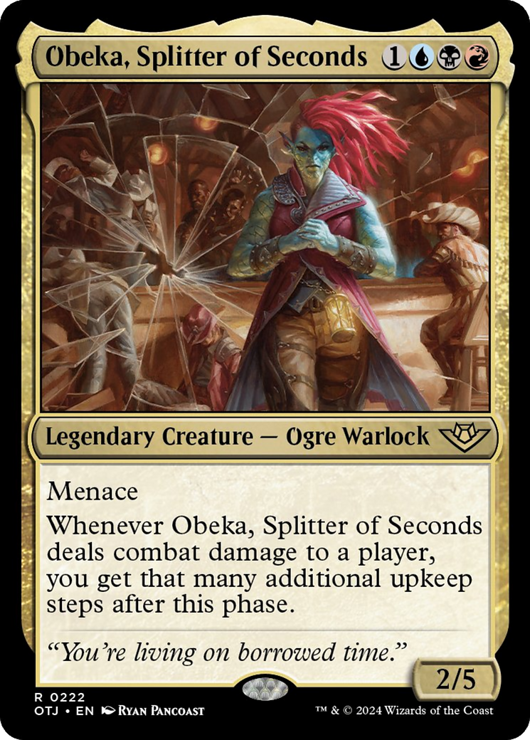 Obeka, Splitter of Seconds [Outlaws of Thunder Junction] | A1Comics