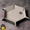 Dice Goblin Hexagon Snap Folding Dice Tray - Gray | A1Comics