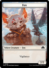 Phyrexian Germ // Fox Double-Sided Token [Modern Horizons 3 Tokens] | A1Comics