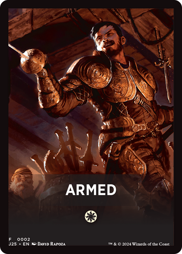 Armed Theme Card [Foundations Jumpstart Front Cards] | A1Comics