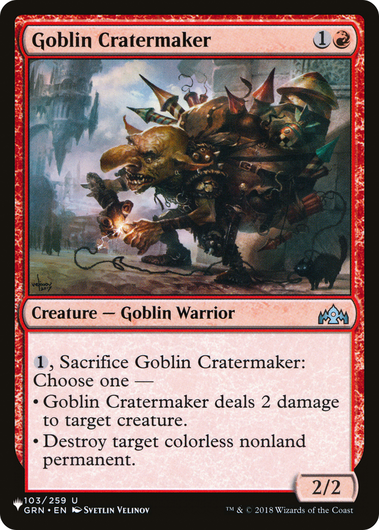 Goblin Cratermaker [The List Reprints] | A1Comics