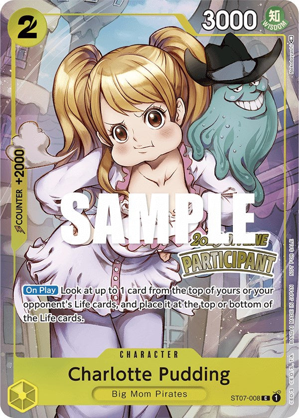 Charlotte Pudding (Offline Regional 2023) [Participant] [One Piece Promotion Cards] | A1Comics