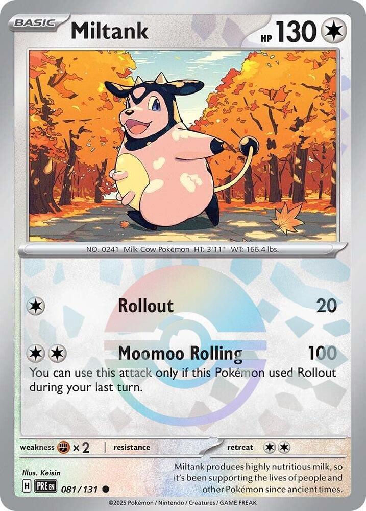 Miltank (081/131) (Poke Ball Pattern) [Scarlet & Violet: Prismatic Evolutions] | A1Comics