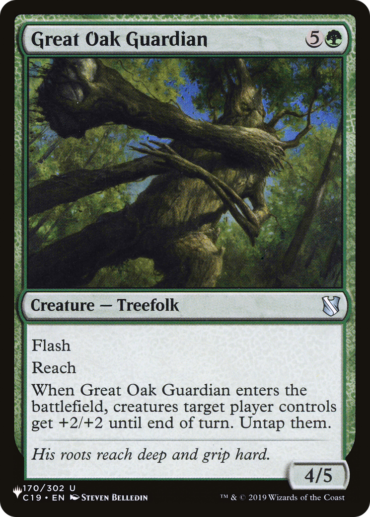 Great Oak Guardian [The List Reprints] | A1Comics