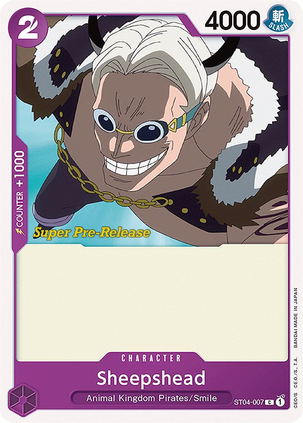 Sheepshead [Super Pre-Release Starter Deck: Animal Kingdom Pirates] | A1Comics