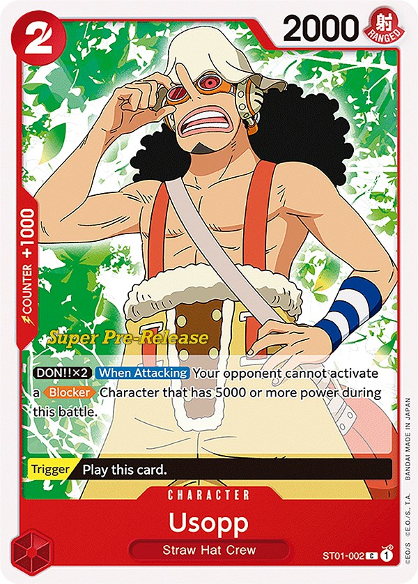 Usopp [Super Pre-Release Starter Deck: Straw Hat Crew] | A1Comics