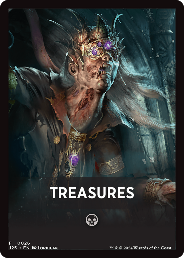 Treasures Theme Card [Foundations Jumpstart Front Cards] | A1Comics