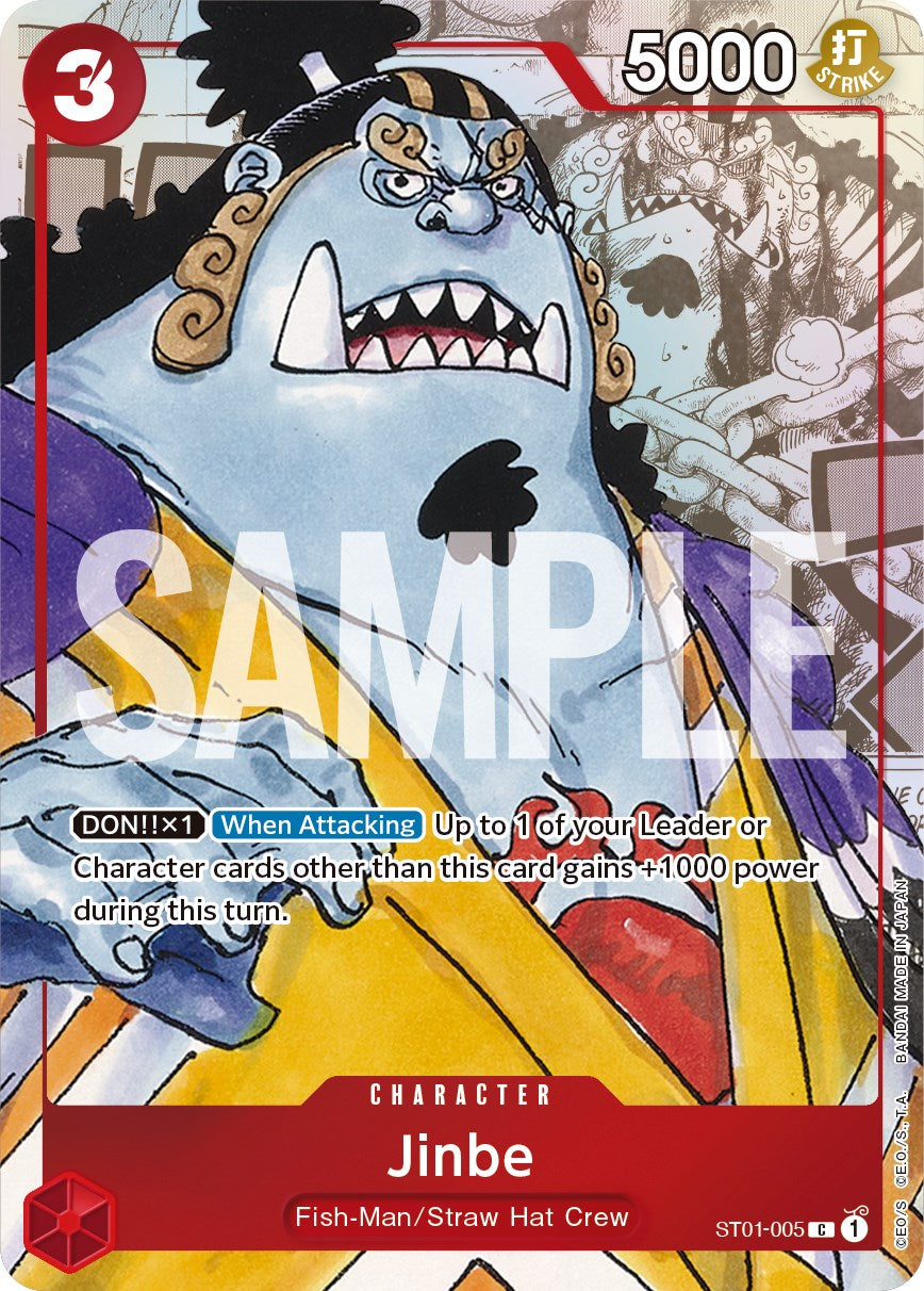 Jinbe (Alternate Art) [One Piece Promotion Cards] | A1Comics