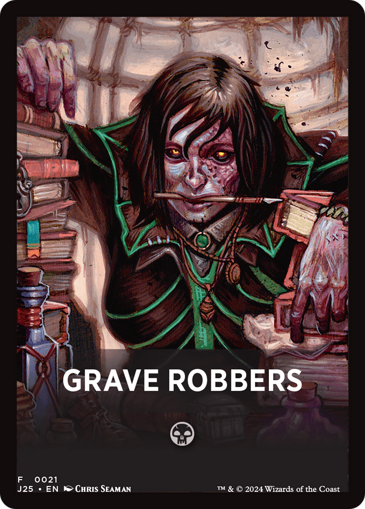 Grave Robbers Theme Card [Foundations Jumpstart Front Cards] | A1Comics