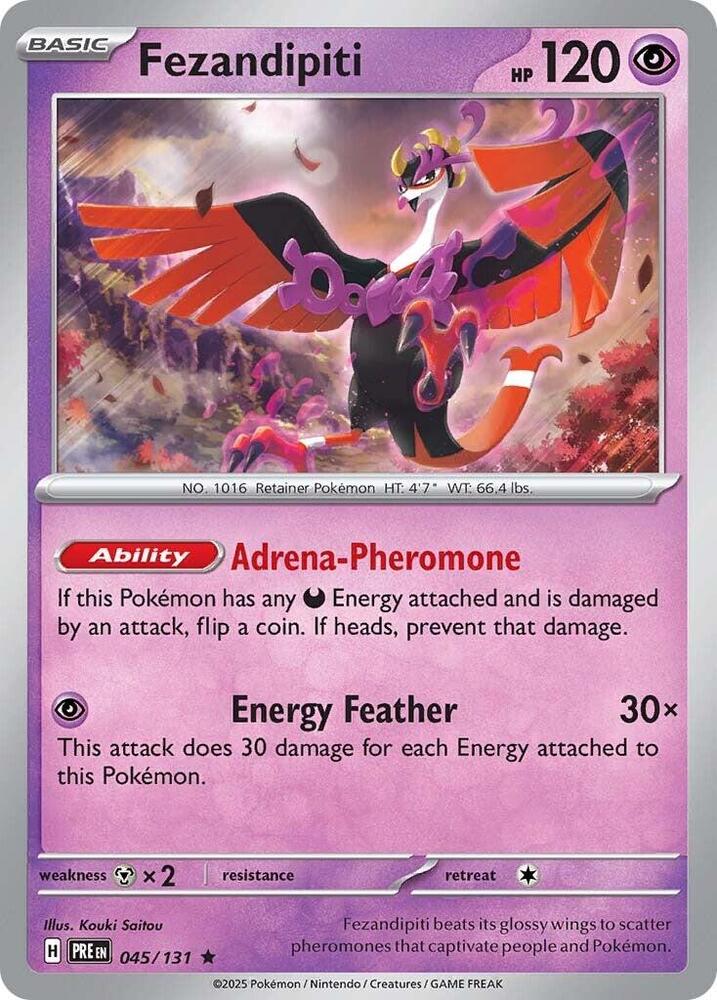 Fezandipiti (045/131) [Scarlet & Violet: Prismatic Evolutions] | A1Comics