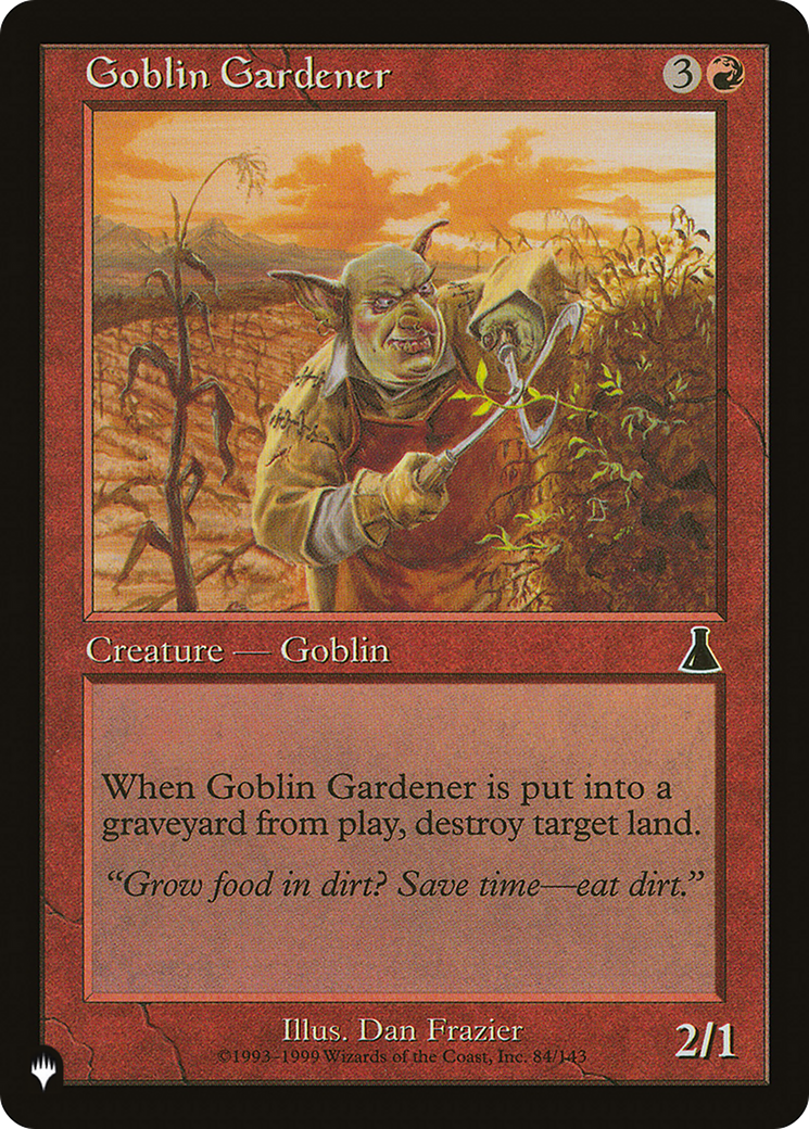 Goblin Gardener [The List Reprints] | A1Comics