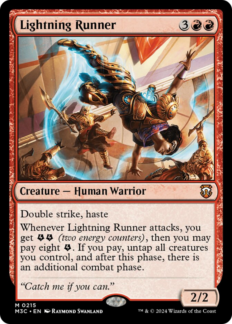 Lightning Runner [Modern Horizons 3 Commander] | A1Comics