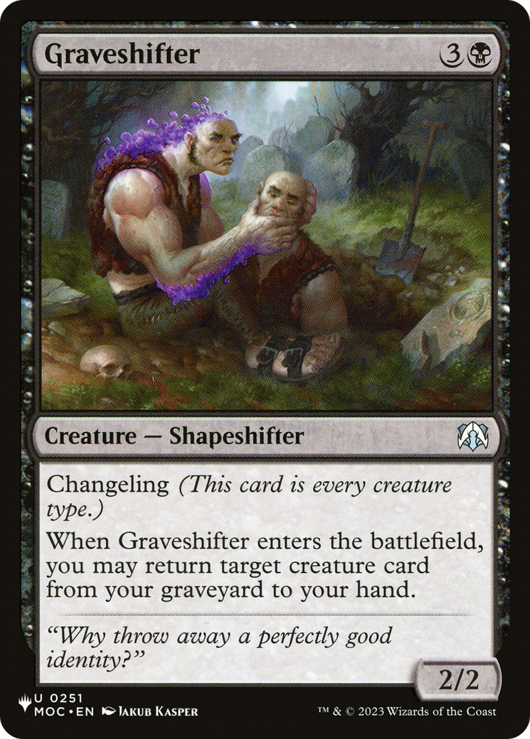 Graveshifter [The List Reprints] | A1Comics