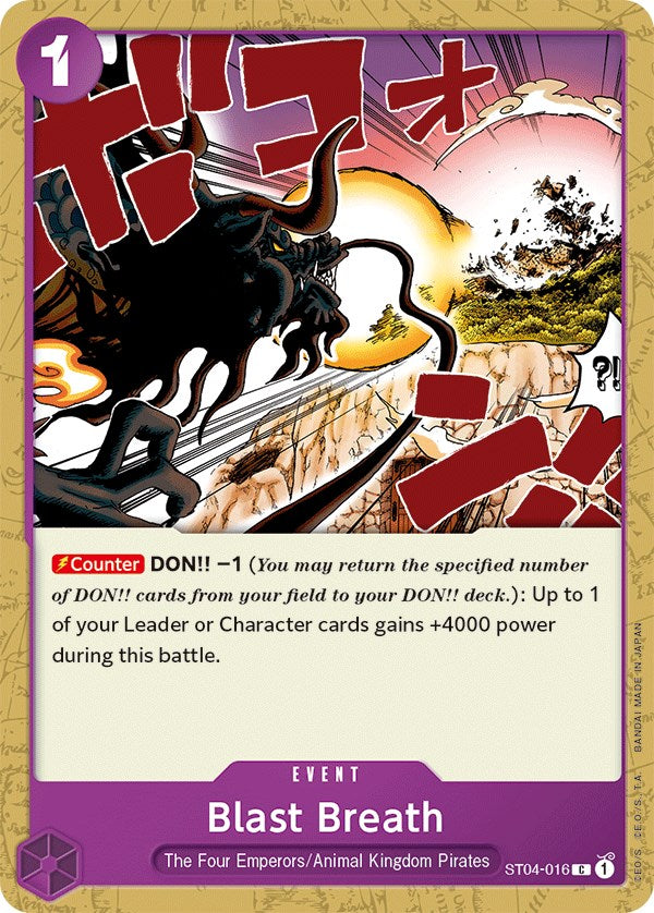 Blast Breath [Starter Deck: Animal Kingdom Pirates] | A1Comics