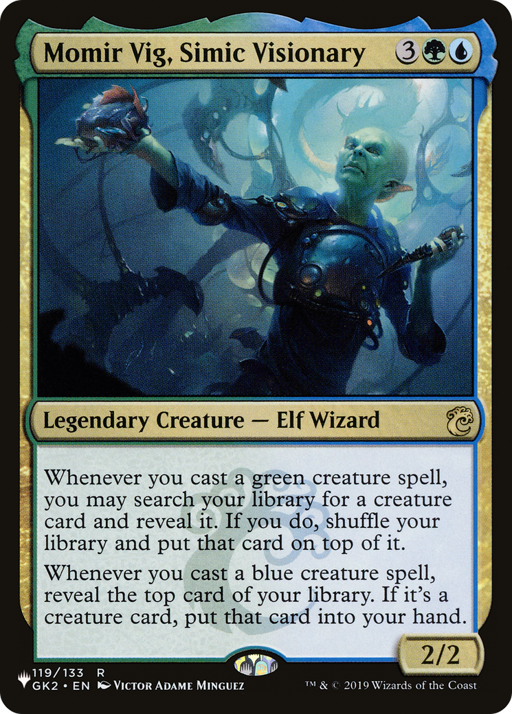 Momir Vig, Simic Visionary [The List Reprints] | A1Comics