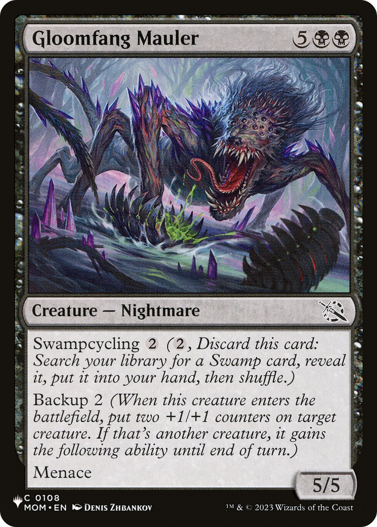 Gloomfang Mauler [The List Reprints] | A1Comics