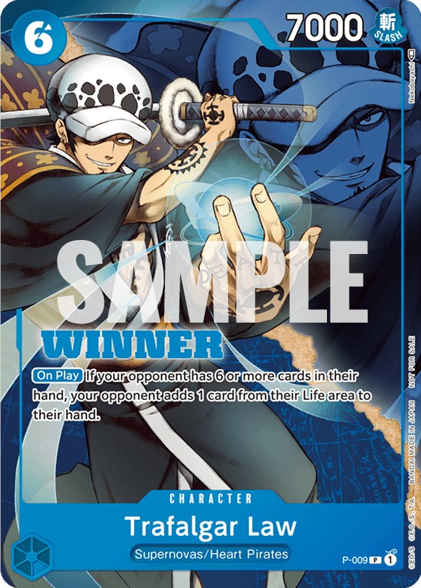 Trafalgar Law (P-009) (Winner Pack Vol. 1) [One Piece Promotion Cards] | A1Comics