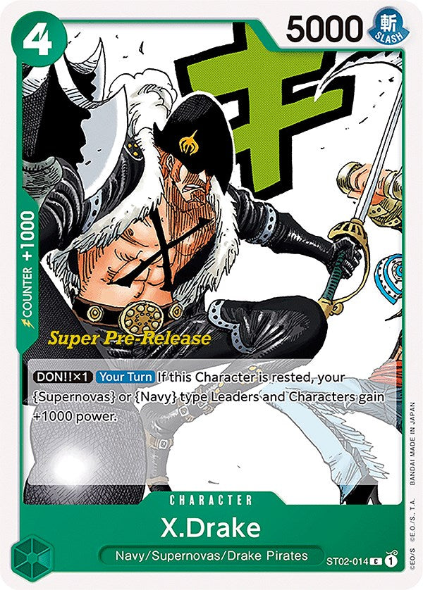 X.Drake [Super Pre-Release Starter Deck: Worst Generation] | A1Comics